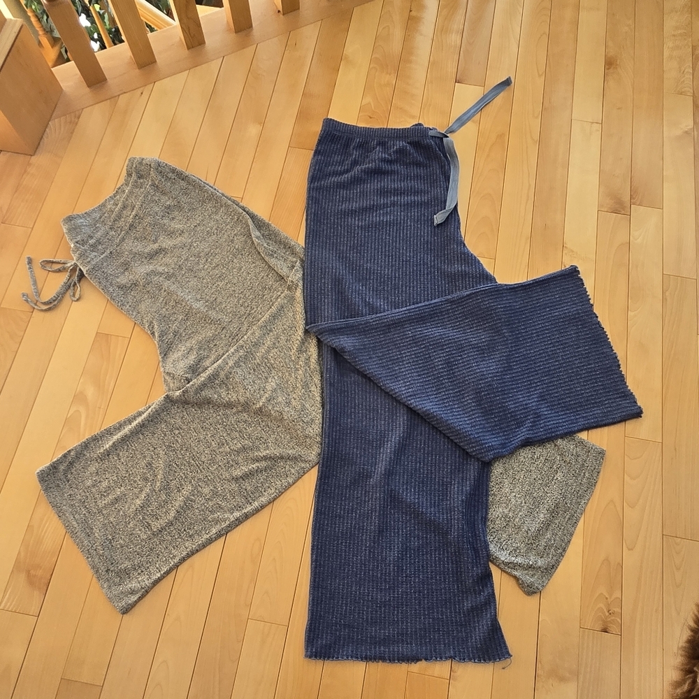 2‑Pair Pajama/Loungewear Pants Bundle – Size 2X (Approx.)